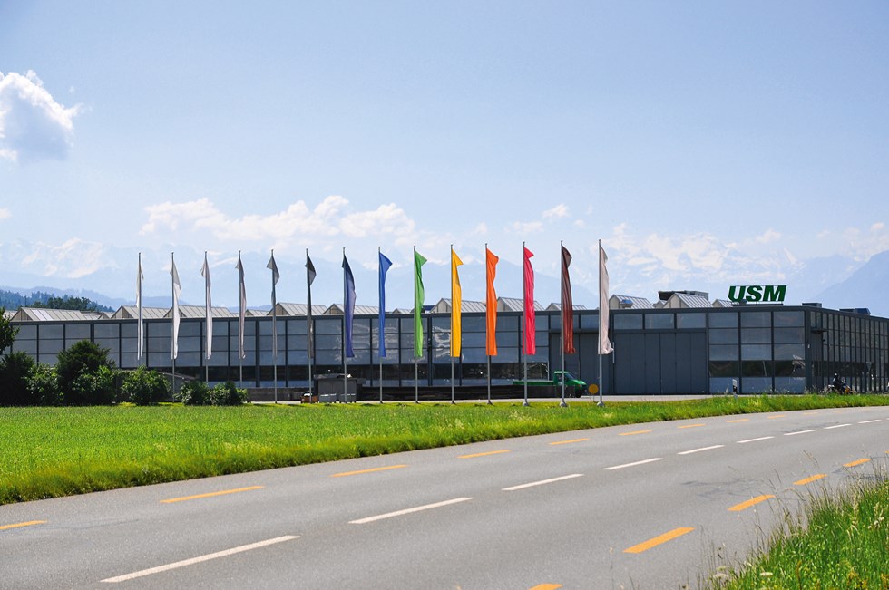 USM Produktionsgebäude in Münsingen
