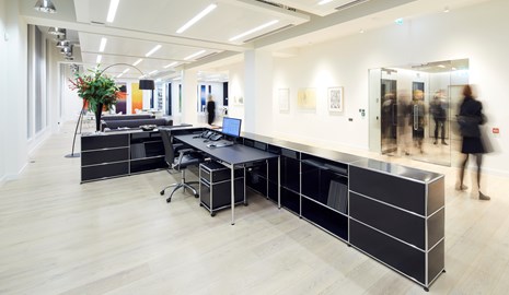 Create An Outstanding Reception Area Commercial Usm Modular
